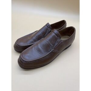 Johnston & Murphy After Hours Brown Loafers slip-on shoes Men's 10.5 N‎